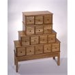 Leslie Dame CD/DVD Storage Cabinet in Oak