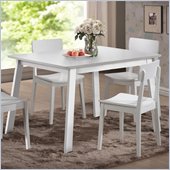 Boraam Torino 30 High Dining Table in White