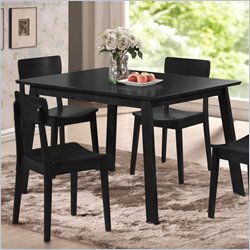 Boraam Torino 30 High Dining Table in Black