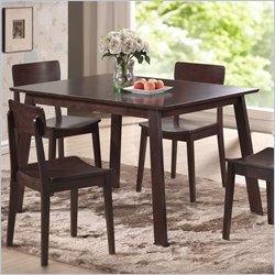 Boraam Torino 30 High Dining Table in Cappuccino