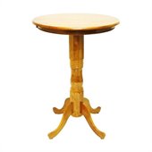 Boraam Spectator 42 Round Pub Table in Fruitwood