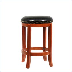 Boraam Cordova 24 ES Light Cherry Swivel Counter Stool