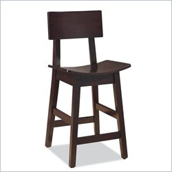 Boraam Torino 24 Stationary Counter Stool in Cappuccino