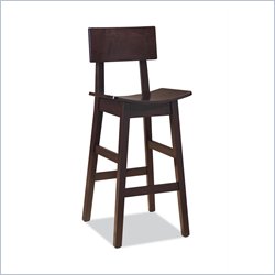 Boraam Torino 29 Stationary Bar Stool in Cappuccino