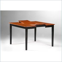 Extending Tables | Extending Dining Tables - Boraam 36 Extending Gathering Dining Table in Black and Cherry
