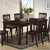 Boraam Grantsville Dining Table in Cappuccino