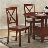 Boraam Madison Dining Chair in Cherry (Set of 2)