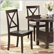 ADD TO YOUR SET: Boraam Madison Dining Chair in Cappuccino (Set of 2)