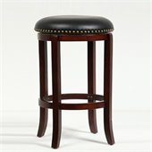 Boraam Cordova 24” Swivel Bar Stool in Cherry