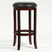Boraam Cordova 29” Swivel Bar Stool in Cherry