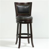 Boraam 29 Bristol Swivel Stool in Cappuccino