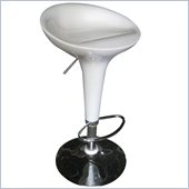 Boraam Abs Scoop Stool in White (Set Of 2)