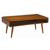 Boraam Halmstad Coffee Table in Rich Walnut