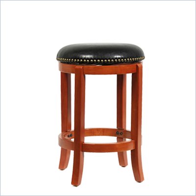 Boraam Cordova 24" Swivel Counter Stool in ES Cherry