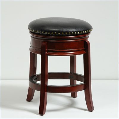 Boraam 24" Hamilton Swivel Stool in Cherry