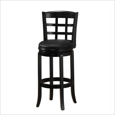 Boraam Kyoto 29" Swivel Bar Stool in Black