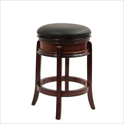 Boraam Magellan 24" Swivel Counter Stool in Brandy