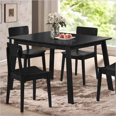 Boraam Torino 30" High Dining Table in Black