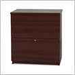 Buy Bestar 2 Drawer Lateral File Storage Cabinet in Mahogany by Bestar now!