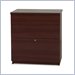 Bestar 2 Drawer Lateral Wood File Storage Cabinet in Mahogany