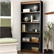 ADD TO YOUR SET: Bestar Innova 5 Shelf Bookcase in Tuscany Brown