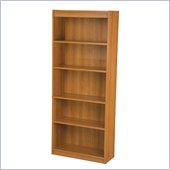 Bestar Innova 5 Shelf Bookcase in Cappuccino Cherry