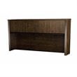 ADD TO YOUR SET: Bestar Prestige + Hutch for Credenza in Chocolate