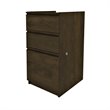 ADD TO YOUR SET: Bestar Prestige + Ready to Assemble Pedestal in Chocolate