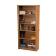 ADD TO YOUR SET: Bestar Embassy Modular 5 Shelf Bookcase in Cappuccino Cherry