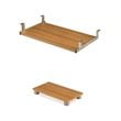 ADD TO YOUR SET: Bestar Embassy Keyboard Shelf and CPU Platform in Cappuccino Cherry