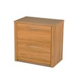 ADD TO YOUR SET: Bestar Embassy 2 Drawer Lateral Wood File Storage Cabinet in Cappuccino Cherry