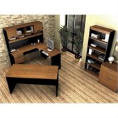 Bestar Innova Entire Collection Kit in Tuscany Brown & Black