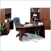 Bestar Embassy Complete Office Set I in Tuscany Brown