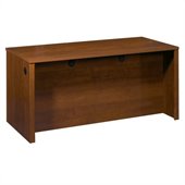 Bestar Embassy Wood Computer Desk Credenza in Tuscany Brown