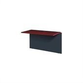 Bestar Prestige + Bridge Table In Bordeaux