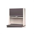 ADD TO YOUR SET: Bestar Connexion Office Lateral File Hutch in Sandstone and Slate