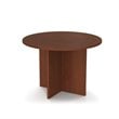 ADD TO YOUR SET: Bestar Meeting Solutions 42 Inch Round Meeting Table in Bordeaux