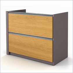 Bestar Connexion 2 Drawer Lateral Wood File Storage Cabinet Oversized Pedestal in... by Bestar