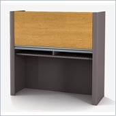 Bestar Connexion Office Lateral File Hutch in Cappuccino Cherry/Slate