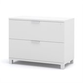 Bestar Pro-Linea Assembled Lateral File in White