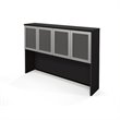 ADD TO YOUR SET: Bestar Pro-Concept Hutch with Frosted Glass Doors