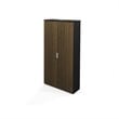 ADD TO YOUR SET: Bestar Pro-Concept Armoire in Black and Milk Chocolate