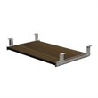ADD TO YOUR SET: Bestar Pro-Concept Keyboard shelf in Black and Milk Chocolate