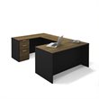 ADD TO YOUR SET: Bestar Pro-Concept U-Shaped Workstation with 1 Assembled Pedestal