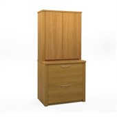 Bestar Embassy 36 Storage kit in Cappuccino Cherry