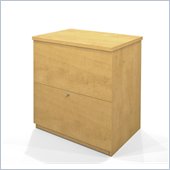 Bestar 2 Drawer Lateral Wood File Storage Cabinet in Secret Maple