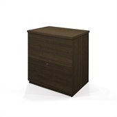 Bestar 2 Drawer Lateral Wood File Storage Cabinet in Tuxedo