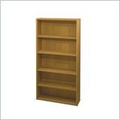 Bestar Pro-Biz Commercial Bookcase in Cappuccino Cherry