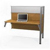 Bestar Pro-Biz Single Add On Section in Cappuccino Cherry