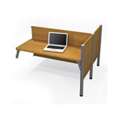 Bestar Pro-Biz Double Add On Section in Cappuccino Cherry
